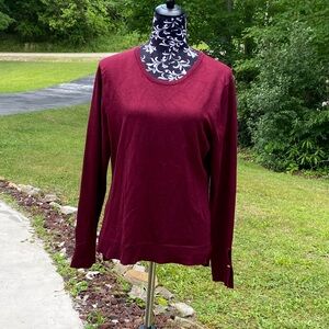 Premise Women's Long Sleeve Crew Neck Sweater Size Large